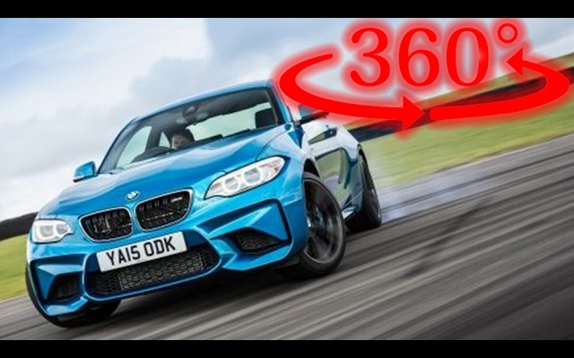 360度「VR試乗動画」を配信開始…第1回は「BMW M2」