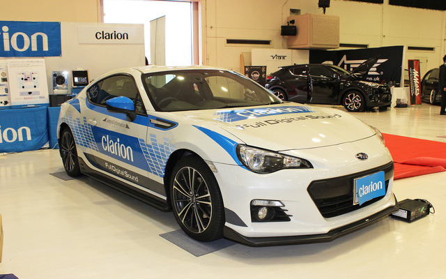 Clarion『Full Digital Sound』デモカー、スバル・BRZ。