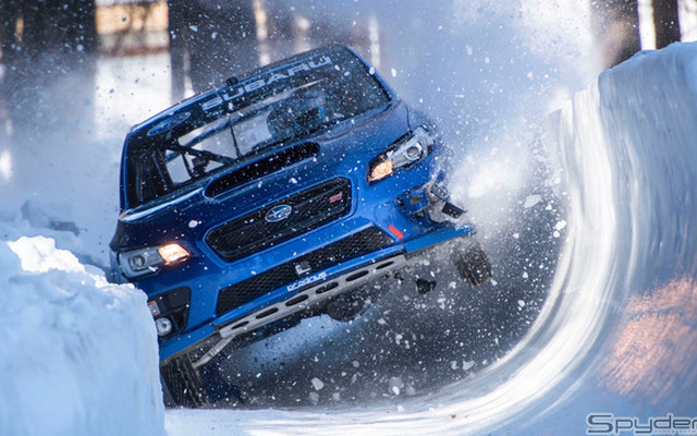 WRX STI ボブスレーコースを爆走