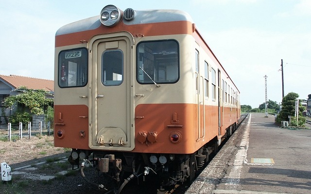 ひたちなか海浜鉄道唯一の国鉄型気動車・キハ205。