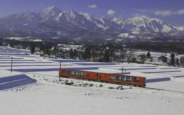 眺望性のよさが評価された「えちごトキめきリゾート雪月花」。