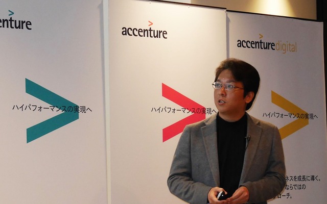 アクセンチュア 執行役員 デジタル コンサルティング本部 統括本部長の立花良範氏