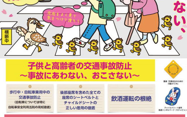 春の交通安全運動(平成29年度ポスター)