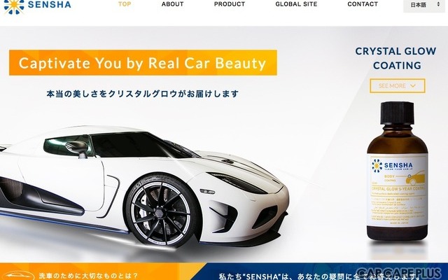 「洗車の王国」グローバルサイト