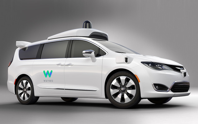 FCAがGoogleウェイモに納入する自動運転テスト車両