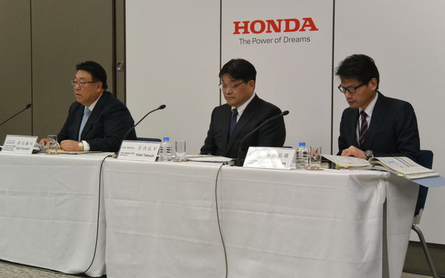 ホンダ決算会見（4月28日）