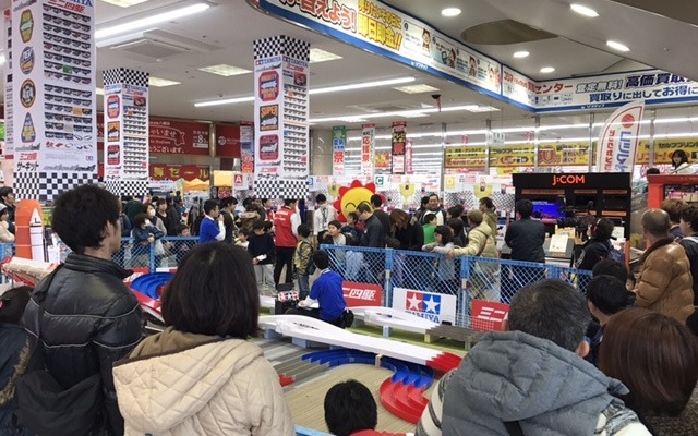 コジマでの過去のミニ四駆イベント例