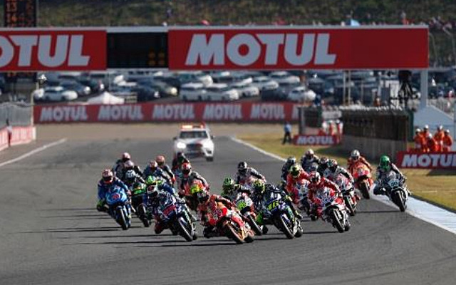 2016年MotoGP日本GPスタートシーン