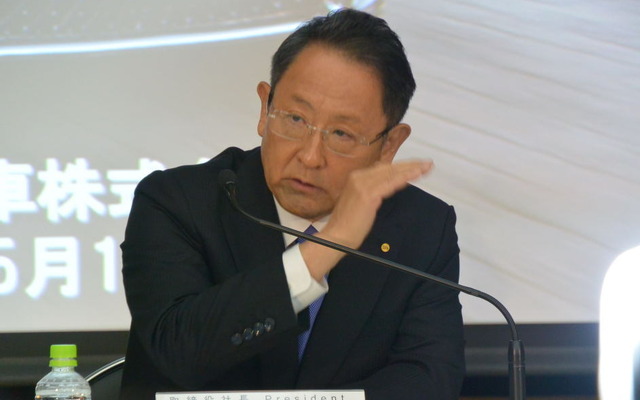 トヨタ自動車 豊田章男 社長