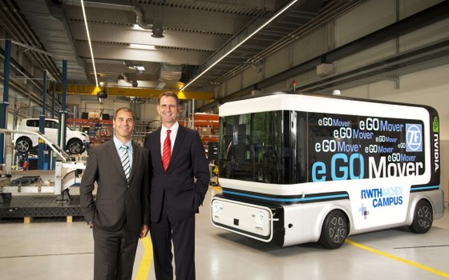 e.GO Mobile社の自動運転プロトタイプ車