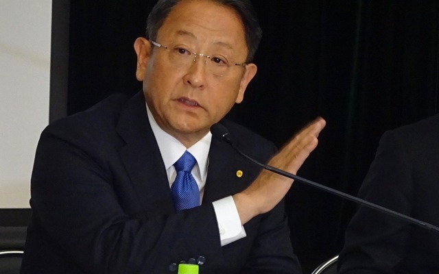 トヨタ　豊田章男社長