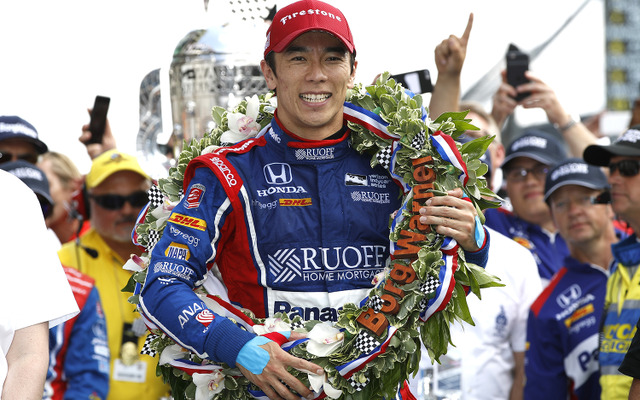 佐藤琢磨はシリーズタイトル争いでも上位に急浮上している。