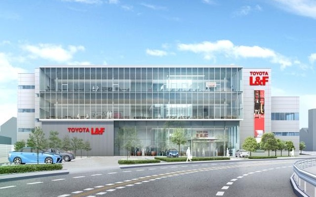 トヨタL&Fカスタマーズセンター大阪の完成予想図