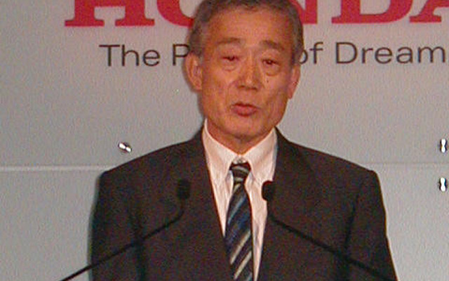 規制はなるべく国際標準に合わせるべき　ホンダ福井社長