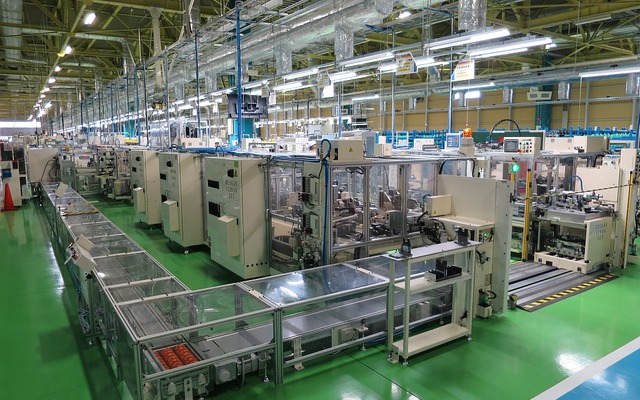 ジェイテクト RP-EPS製造ラインの概観