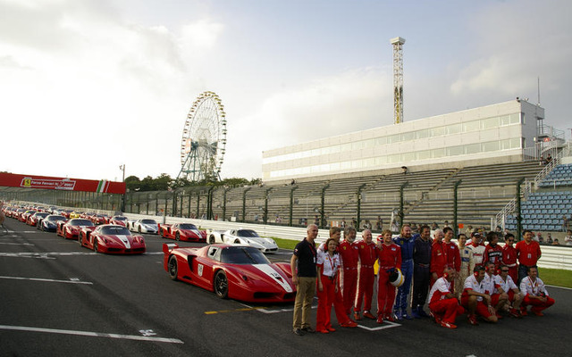 鈴鹿サーキットがフェラーリ色に染まる…Forza Ferrari IV