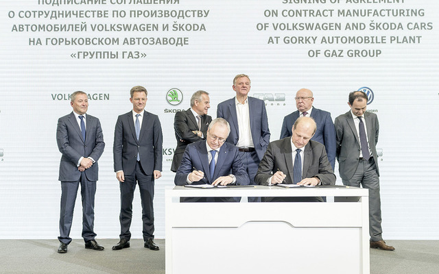 フォルクスワーゲングループとロシアのGAZグループが提携を強化