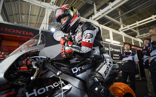 山口 辰也選手（Honda Dream Racing/TOHO Racing）
