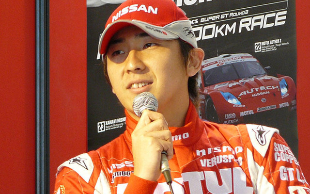 NISMOフェア…松田選手、スピンとパスタの関係
