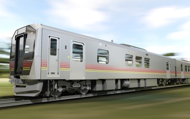 新潟・秋田地区に導入されるGV-E400系のイメージ。2018年初めに量産先行車3両が完成する。