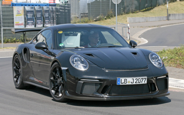 ポルシェ 911 GT3 RS 次期型 スクープ写真