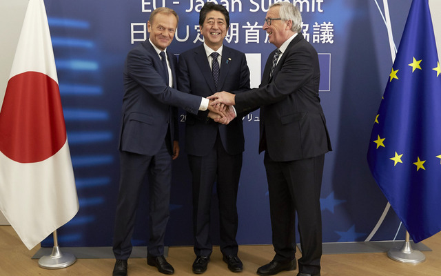 EU-Japan Summit 2017　(c) Europe Union