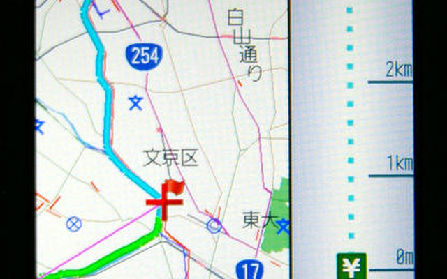【最新カーナビ徹底ガイド2007夏】インクリメントP MapFanナビークル　バージョンアップでさらにカーナビに近づいた