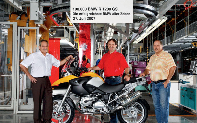 BMW R1200 シリーズの累計生産台数が10万台