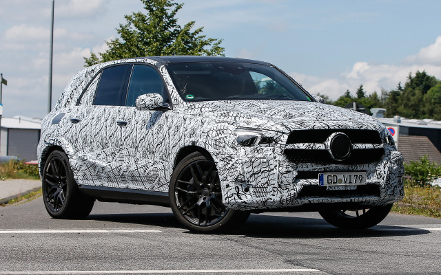 メルセデスベンツAMG GLE63 スクープ写真