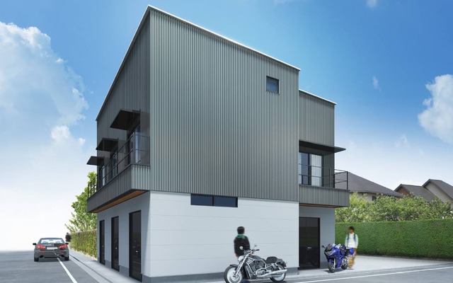 保管ではなくバイクを愛でる場所に