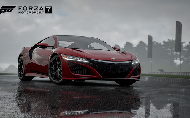 「Forza Motorsport 7」に収録されるアキュラ（ホンダ）NSX