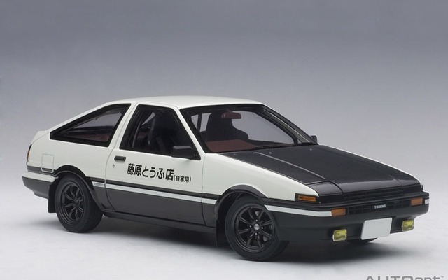 頭文字D AE86 プロジェクトDファイナルバージョン AUTOart