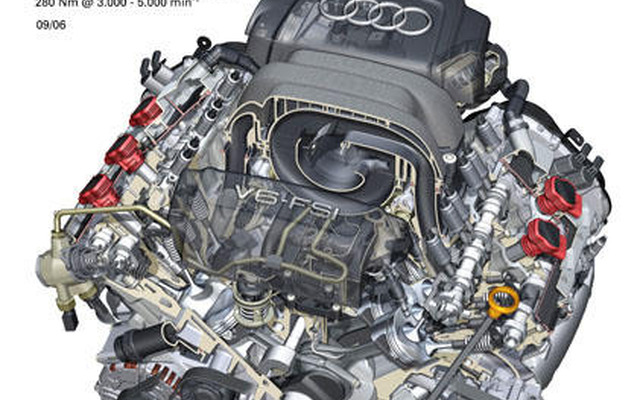 アウディ A6 シリーズ に2.8FSIクワトロを追加…新エンジン