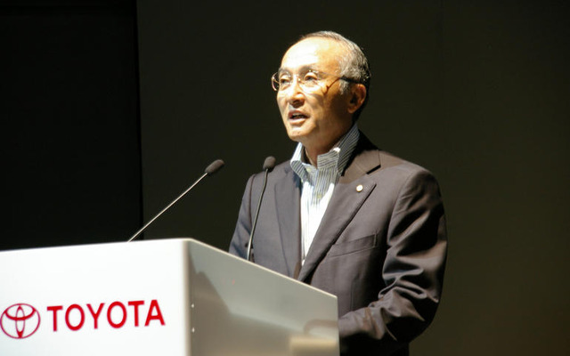 【トヨタ ヴァンガード 発表】渡辺社長、国内販売に弾み