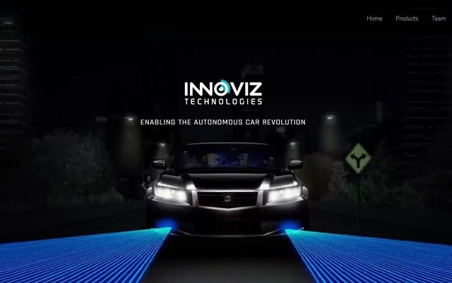 イスラエルのInnoviz Technologies社の公式サイト