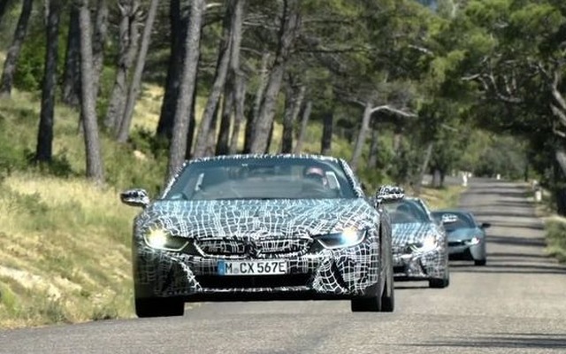 BMW i8 ロードスターのプロトタイプ