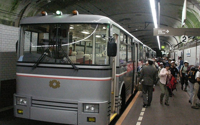関電トンネルトロリーバスは2019年4月から電気バスに移行。鉄道事業としては廃止される。