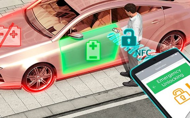 キー無しで車両へのアクセスを可能にするコンチネンタルのスマートアクセス