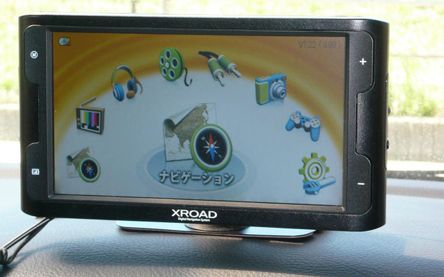 PNDにも7型のビッグモニター搭載