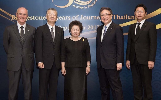 ブリヂストングループ、タイ事業50周年記念式典を開催。