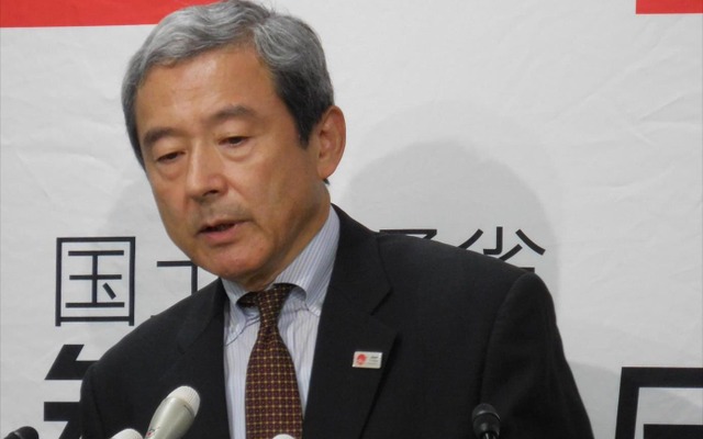 観光庁・田村明比古長官（20日・霞が関）