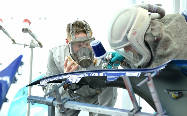 研修を通してBASFは自動車補修分野における次世代の人材を育成