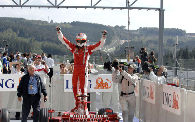 【F1ベルギーGP】決勝…フェラーリ、完璧な1-2フィニッシュ