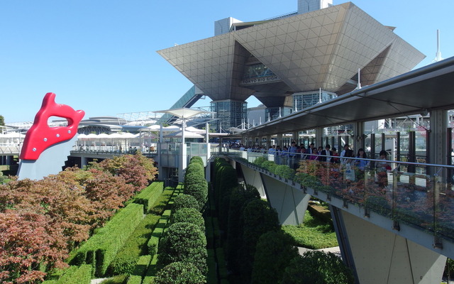 東京モーターショー2017会場の東京ビッグサイト