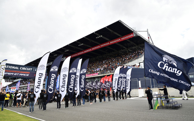SUPERGT 第7戦タイ　イベントの様子