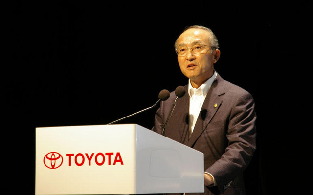 【フランクフルトモーターショー07】渡辺トヨタ社長「環境一色に激変」