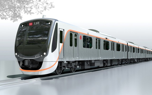 大井町線の輸送力強化策の一環として導入される6020系のイメージ。2018年春にデビューする。