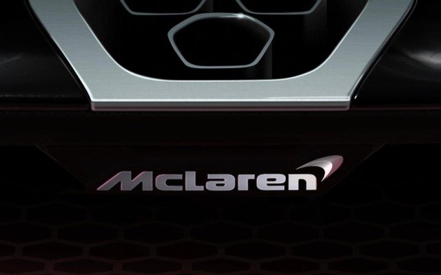 マクラーレンの新型スーパーカーのティーザーイメージ