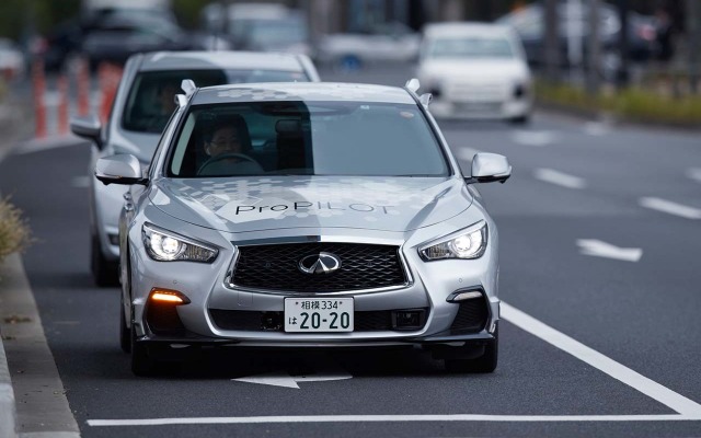 日産が公開した最新の自動運転実験車両