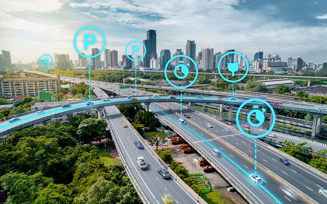 VWとグーグルの量子コンピューターを使った渋滞解消研究のイメージ